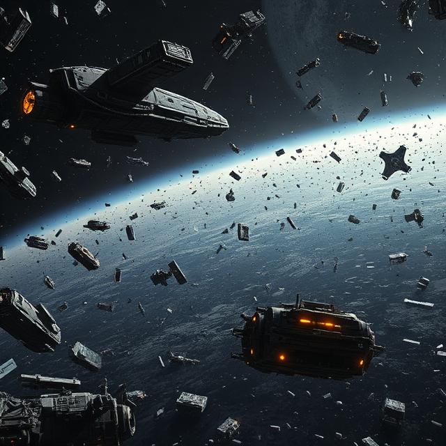 The Debris Field — the Scatter, Fracture Synth territory