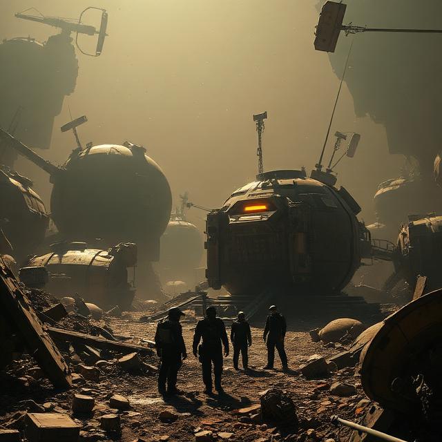 Fracture Synths — the Quiet Spot anchorage in the debris field