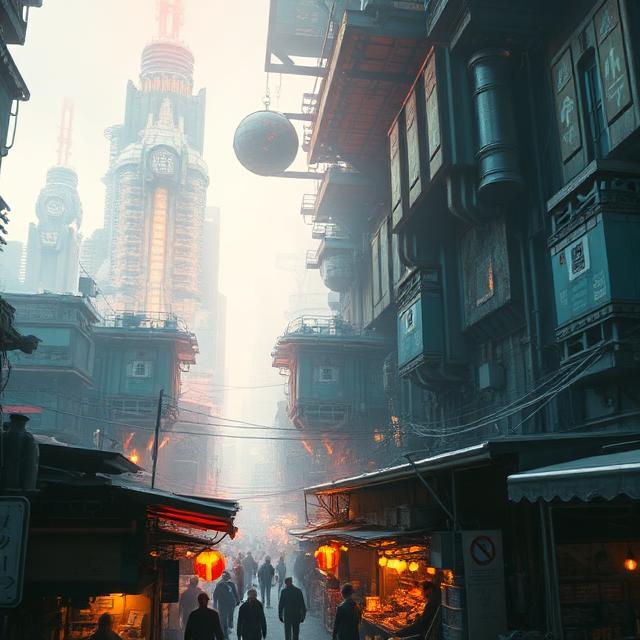 The Underlay — lower district of the Guild capital